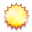 Sol com
encobertas